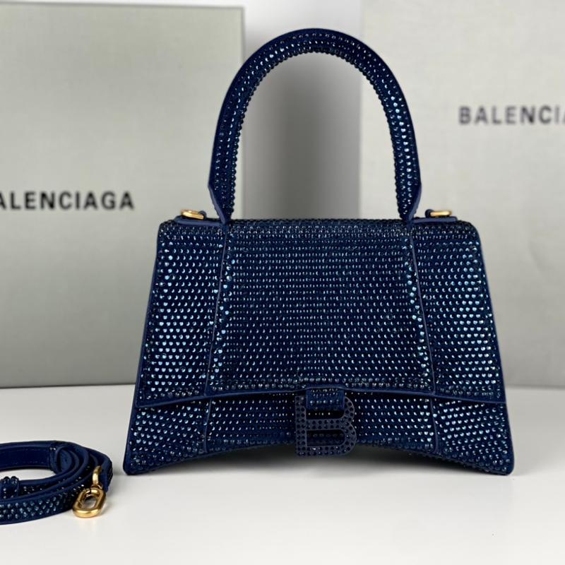 Balenciaga Bags 593546 Full Diamond Blue